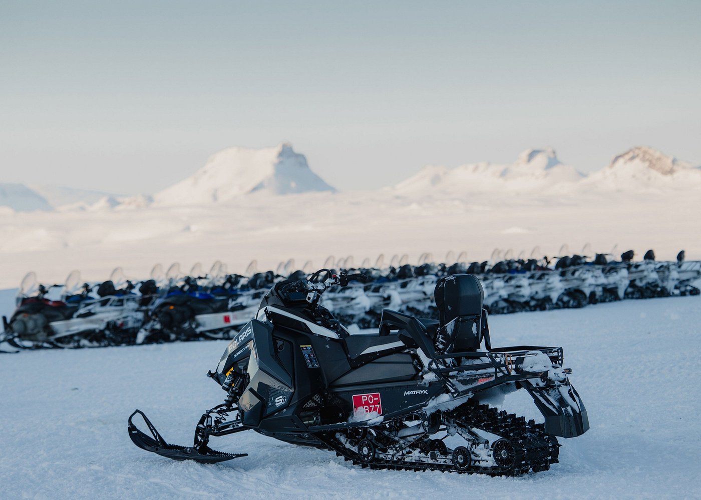Snowmobiling from Gullfoss, tour photo 2