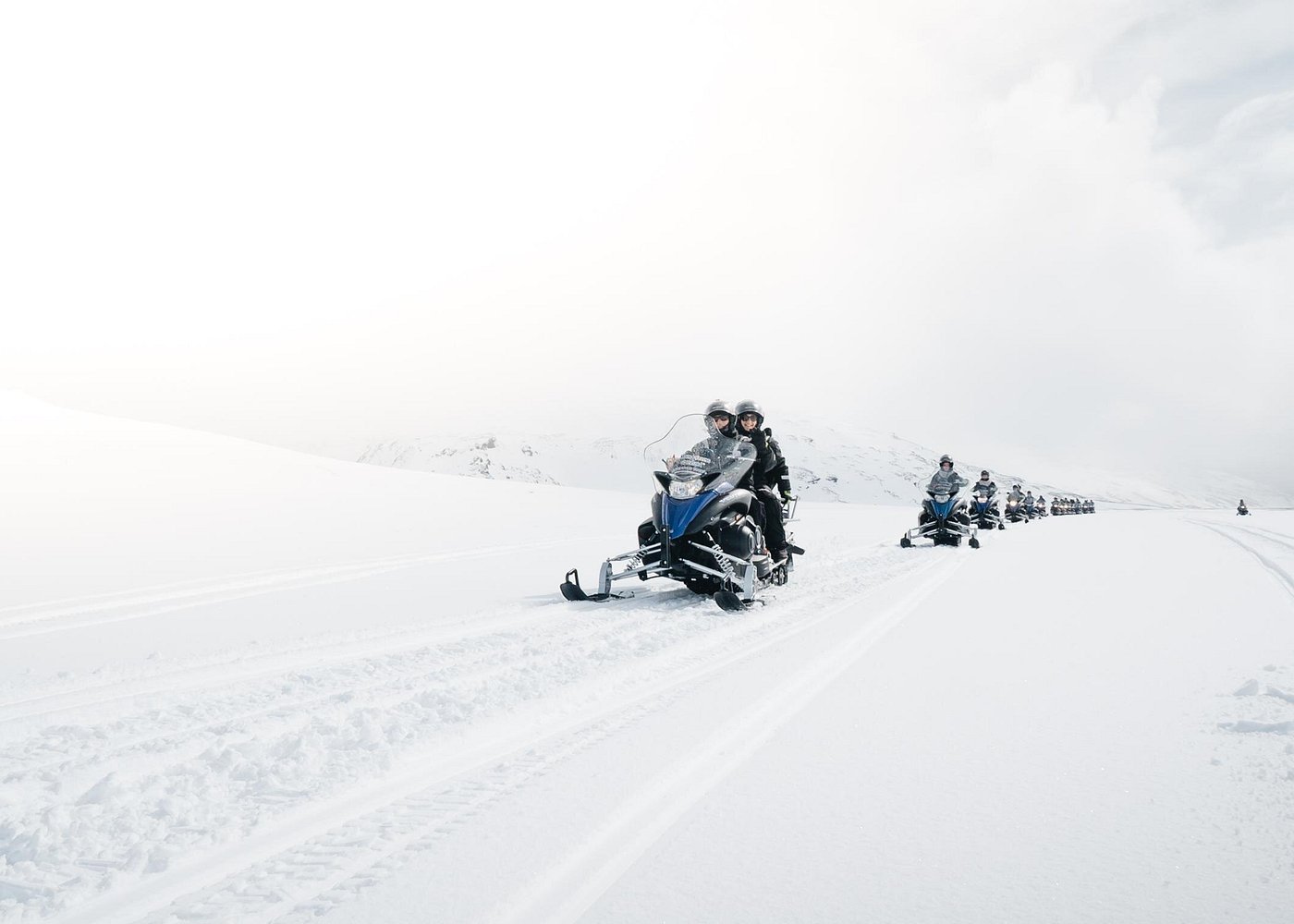 Snowmobiling from Gullfoss, tour photo 5