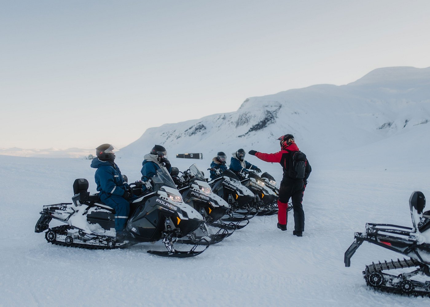 Snowmobiling and ice cave, tour photo 2